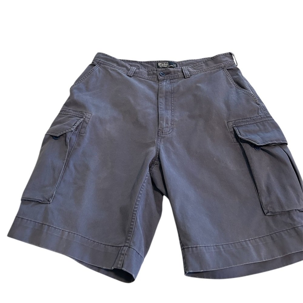 Men’s Polo by Ralph Lauren blue Cargo Shorts. Size 36